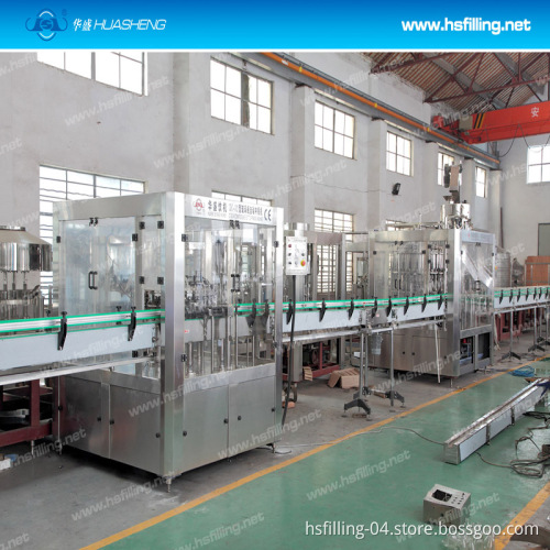 Glass Bottle Liquid Wine Filling Machine Plant
